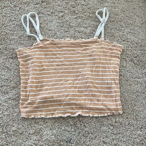 Soft cropped tank from Garage